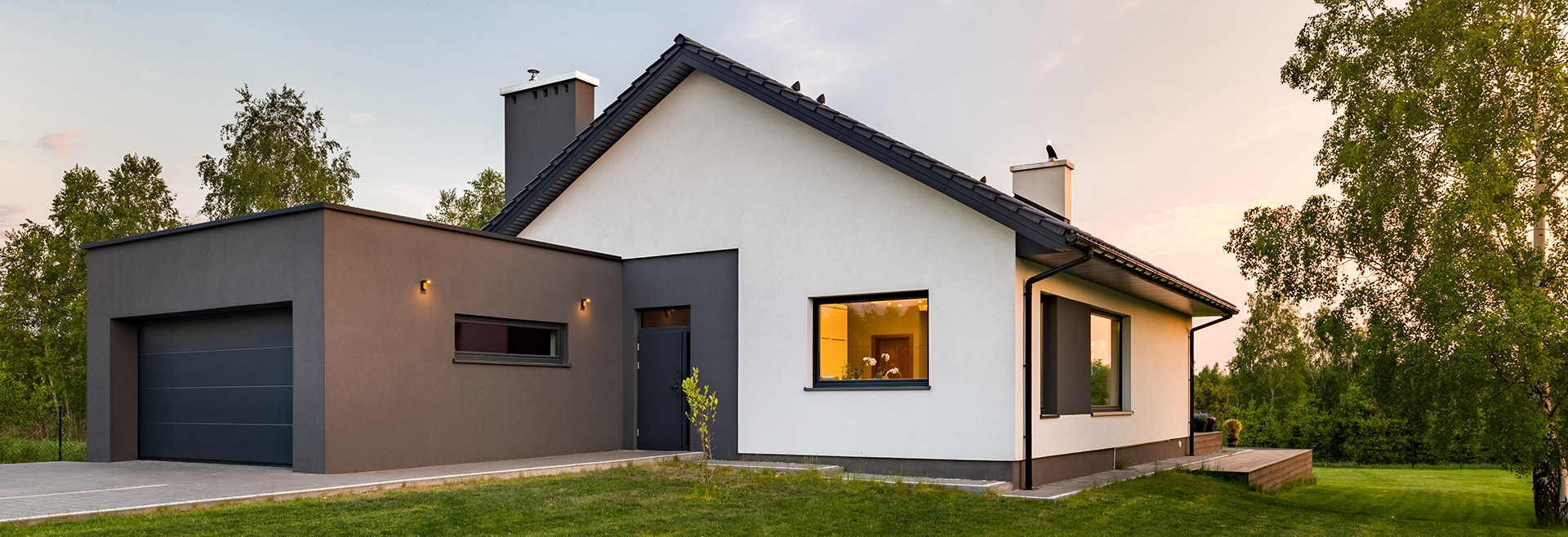 Maison neuve construite par Maisons Françaises Montluçon dans l'Allier
