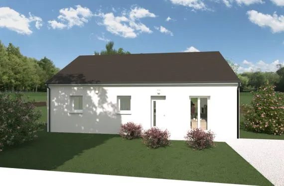 Photo maison 84&nbsp;m²<br>sur terrain 914&nbsp;m²